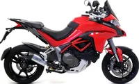 ARROW indy race aluminiowy tłumik wsuwany z zaślepką do Ducati Multistrada 1260 s