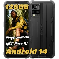 Blackview BV4800 Pro Outdoor Handy Android 14, 12GB+128GB/2TB TF, Corning Gorilla 6.56" HD+, Outdoor Smartphone, IP69K Buastellenhandy 4G Dual SIM
