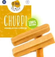 RF-D S 0,5kg (13-17St.) 8-9cm Kauknochen aus Käse für alle Hunderassen geeignet Kaubarer Kauartikel 100% Natürlicher Kauspaß Fördert die Zahnhygiene