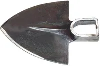 Geschmiedete Hacke in Herzform, Breite 195 mm, 680 g