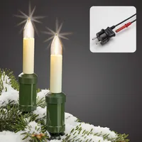 LED Lichterkette Weihnachtsbaum Made-in-Germany 30 Lichter für außen Outdoor