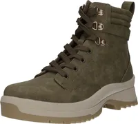 BOXX Damen-Schnürstiefelette Dunkel-Olive, Farbe:grün, EU Größe:42