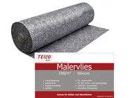 Teico Malervlies Abdeckvlies Malerabdeckvlies 50m Rolle  100cm x 50 m, 220g/m²