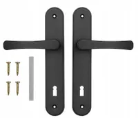 ADGO® Türgriff 72 mm Schlüssel Schwarz Links