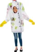 Bristol Novelty - Kostüm - Kinder BN5604 (104) (Weiß/Schwarz/Grün)
