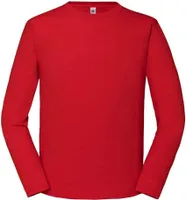 Fruit of the Loom - "Iconic" T-Shirt für Herren  Langärmlig PC5348 (S) (Rot)