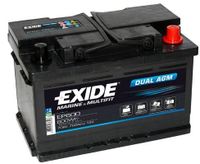 Exide EP600 Dual AGM Starter-, Versorgungsbatterie 12V 70Ah inkl. 7,50€ Pfand