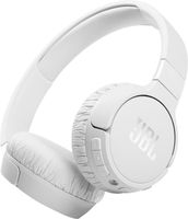 Bezdrôtové slúchadlá JBL Tune 660NC s Bluetooth a potlačením hluku, zvuk Pure Bass, až 44 h nepretržitého prehrávania hudby, farba biela