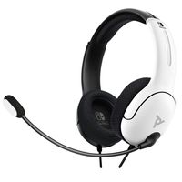 PDP LVL40 Wired Stereo: Black & White 500-162-BW, On-ear Gaming Headset Schwarz-Weiß