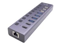 I-Tec Usb 3.0/Usb-C 9Port Hub + Glan