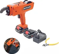 Rebar Bindeautomat 8–34 mm – Elektrisches Stahlbindegerät mit 3 Drahtrollen für Baustelle