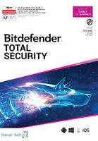 Bitdefender Total Security 2024 inkl. 200MB VPN, 1 Gerät, 18 Monate, Download