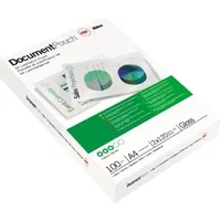 GBC Laminiertaschen f. Dokumente A4 2x80 Micron glänzend (100), Transparent, Glänzend, A4, 0,08 mm, 100 Stück(e)