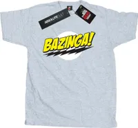 Teória veľkého tresku - Pánske tričko "Bazinga" BI1582 (S) (Grey)