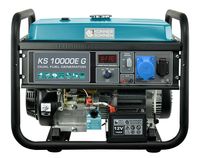 Könner & Söhnen KS 10000E G Hybridní generátor 8000 Watt, DUAL FUEL Benzín / LPG, E-Start, 1x16A (230V), 1x32A (230V), 12V