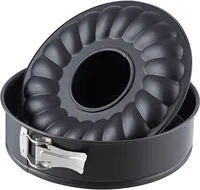 Kelomat Springform Easy 3-teilig Ø26 cm Antihaft Schwarz