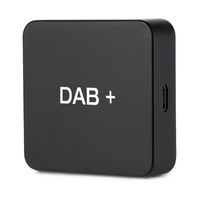 DAB 004 Digitální rádio do auta, evropský DAB box, speciální USB rozhraní pro Android 5.1 a vyšší (platí pouze pro země se signálem DAB)