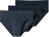 Schiesser Herren 3Pack Supermini sortiert 1 Pack (Mehrfach) Gr. 004