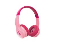 Motorola Squads 300, Bluetooth Kopfhörer, Kabellos, Over Ear, Wireless Headphone für Kinder mit Lautstärkenbegrenzer, (BPA-freies) Anti-Allergie-Kissen, Faltbar, Rosa