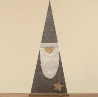 Nikolaus Santa Aufsteller Weihnachten Tür Deko H 121 cm