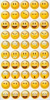 Handmade Sticker Smiley I
