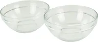 Glasschüssel Ø 20 cm, 2 Stück im Set