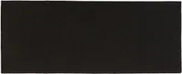 Badteppich 50x120 cm schwarz Rutschfeste Modern Deko
