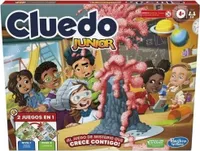 Hasbro Gaming Cluedo Junior - 2-Face Board - 2 Spiele in 1 - HASBRO Mystery Game für 2 bis 6 Spieler