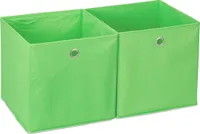 relaxační úložný box látkový, sada 2 kusů