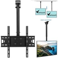 Tv-Monitorhalterung 37" Bis 55" Wandhalterung Deckenhalterung 360° Bis Zu 50Kg