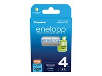 eneloop Panasonic Akku BK-3MCDE/4BE AA 2000mAh 4St.