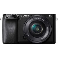 Sony Alpha 6100 Kompaktkamera mit 16-50mm Objektiv, spiegellose Systemkamera