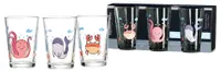 Ritzenhoff & Breker Kinder-Trinkglas "UNTERWASSERWELT" aus Glas 3 Stück