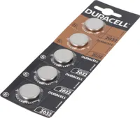 Duracell Dl2032 Alkalibatterie Silber  Silber One Size