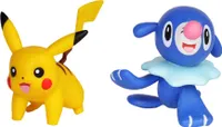 Pokémon-Figuren Pikachu und Popplio