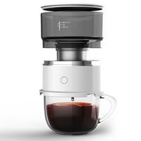 Kaffeemaschine Tragbare Espressomaschine Tritan Wassertank Mini Elektrische Drip Outdoor Kaffeekanne