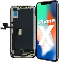 Display für iPhone Ersatzdisplay, Ersatzbildschirm mit 3D Touch, Digitizer & Rahmen – LCD/OLED Display für iPhone   für  16, 15, 14, 13, 12, 11, Pro & Pro Max, optional mit Werkzeugset – IPhone X / Ohne Werkzeug