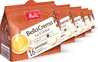 Melitta BellaCrema La Crema Pads, Kaffeepads für Pad-Maschinen, 5er / 10er Set