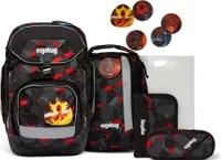 Ergobag Schulranzen-Set Pack TaekBärdo 6-tlg. ergonomisch, höhenverstellbar