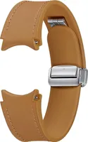D-Buckle Hybrid Eco-Leather Armband (Normal, M/L), Camel