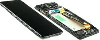 Original LCD Display Touchscreen Bildschirm Rahmen Schwarz für Samsung Galaxy A13 A135F