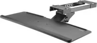 StarTech.com Schreibtisch Tastaturablage - Verstellbar, Schwarz, 20°, -15 - 15°, 2 kg, Kunststoff, Stahl, CE, REACH