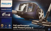 Philips FC9929/09 beutelloser Staubsauger PowerPro Ultimate (750 W, 2,2 L Staubv