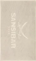Sansibar Badvorleger, Badteppich, Duschvorleger, 50x80 cm, 100% Baumwolle, sand