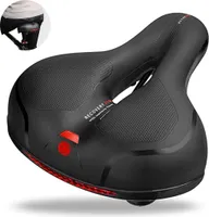 Fahrradsattel, Memory Foam Gel Fahrradsattel, ergonomischer Hohlsattel, wasserdichter und atmungsaktiver Sattel fš¹r M?nner und Frauen
