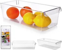 Kühlschrankschublade Kühlschrank-Aufbewahrungsbehälter Kühlschrankorganizer 36x15x10 cm