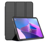 Smart Folio puzdro na tablet Lenovo Tab P11 2nd Gen 11,5", silikónové ochranné puzdro TPU so stojanom - čierne