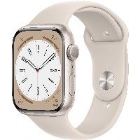 Apple Watch Series 8 Aluminium 45mm Polarstern (Sportarmband polarstern) *NEW*