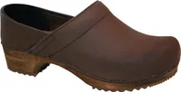 Sanita Clog Wood-Jamie Closed für Herren - Antikbraun - 47