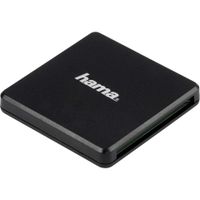 Hama USB-3.0-Multikartenleser SD MicroSD CF schwarz